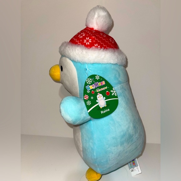 Squishmallow Raina the Christmas Penguin 12"  Hugmee - Picture 3 of 5